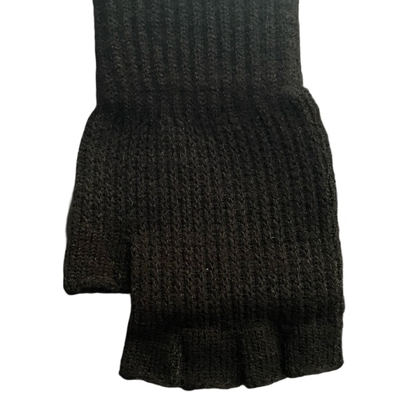 NEW!! Cashmere fingerless gloves w/ button (convertible to mittens) - Picture 9 of 13